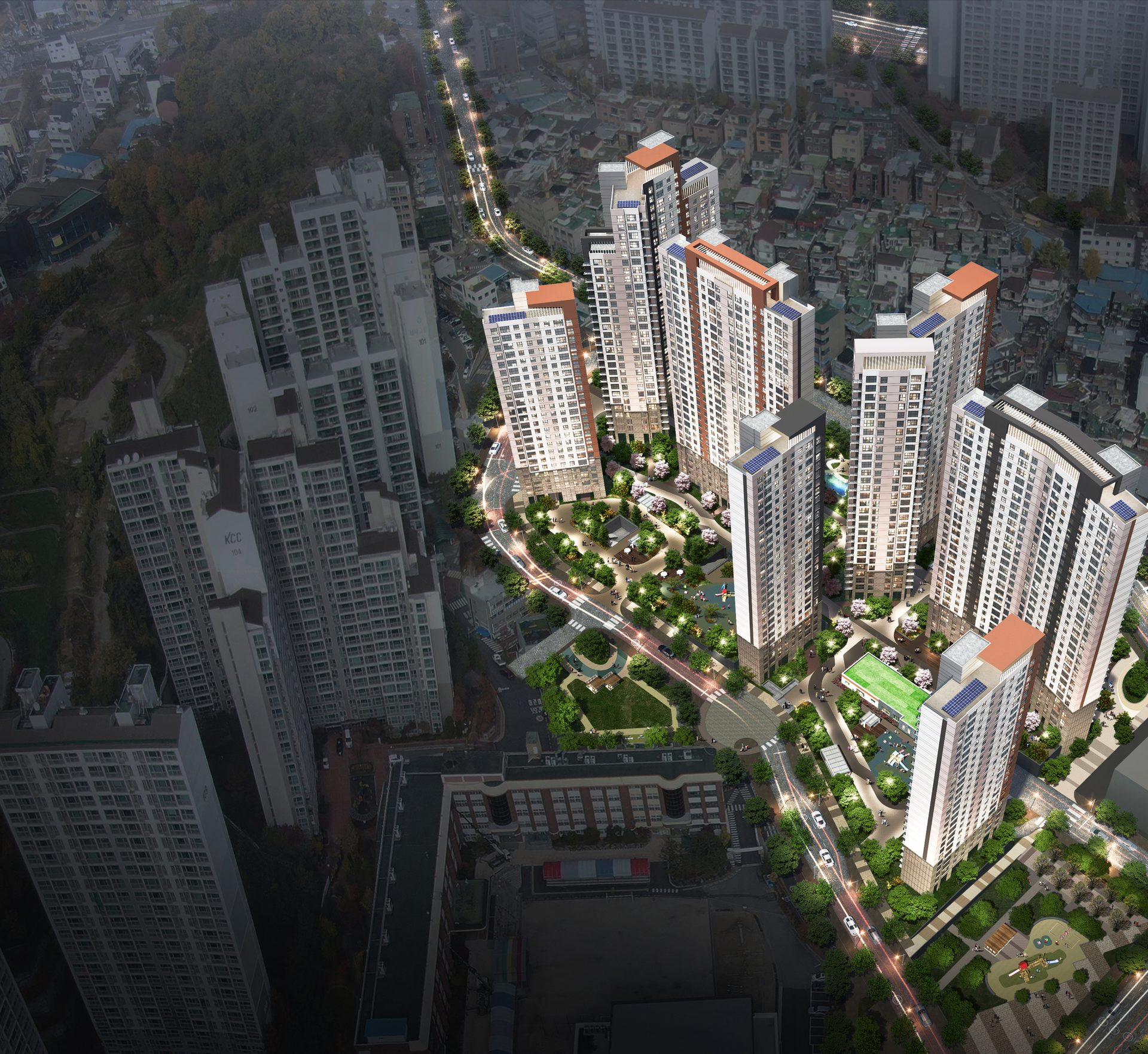 하남스타포레 전경